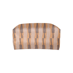 Hapu'u Fern Hawaiian Print Orange and Brown Single Shoulder Handbag