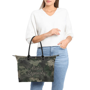 Aloha Dynasty Dark Green Camo Single Shoulder Handbag - The New Neutral