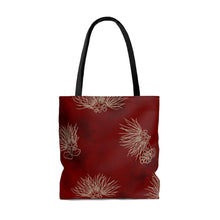 Load image into Gallery viewer, Red Ohia Lehua Watercolor Tote Bag
