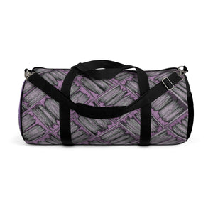 Lavender Lauhala Duffel Bag