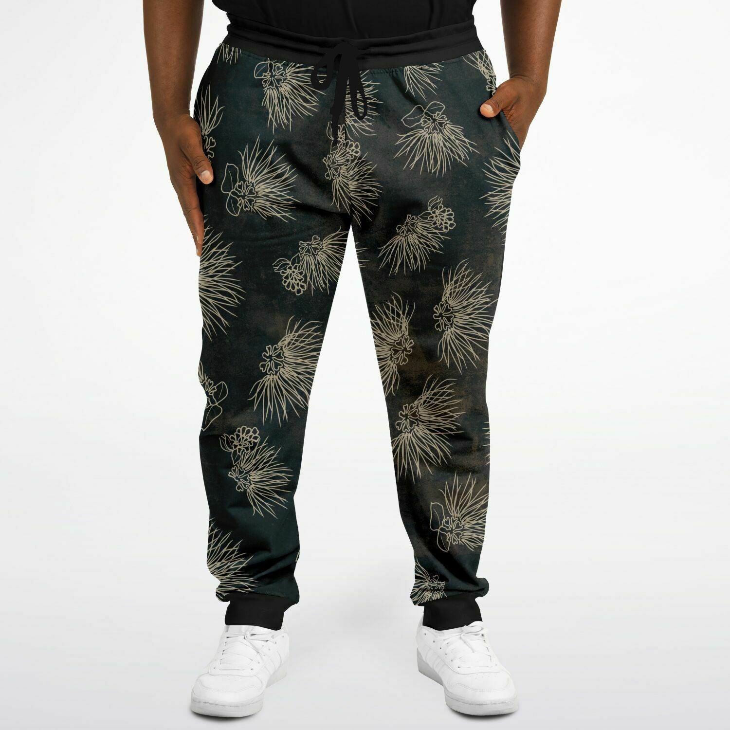 'Ohia Lehua Hawaiian Print Plus-Size Joggers