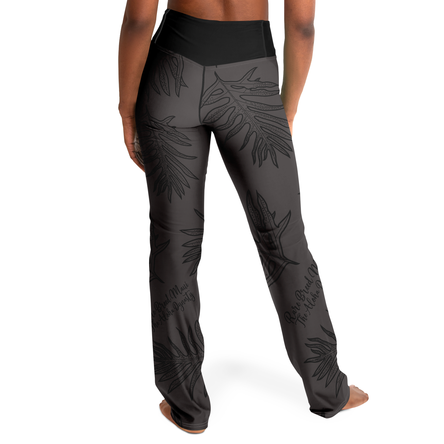 Laua'e Hawaiian Print Fern Leggings