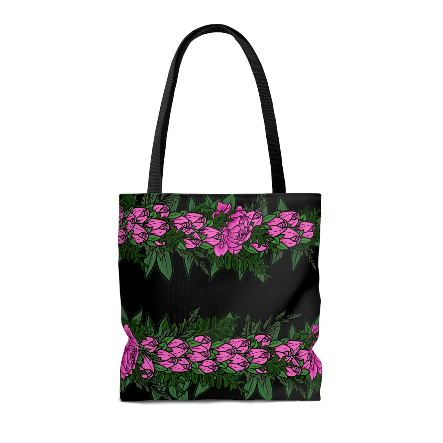 Lokelani Hawaiian Lei Tote Bag