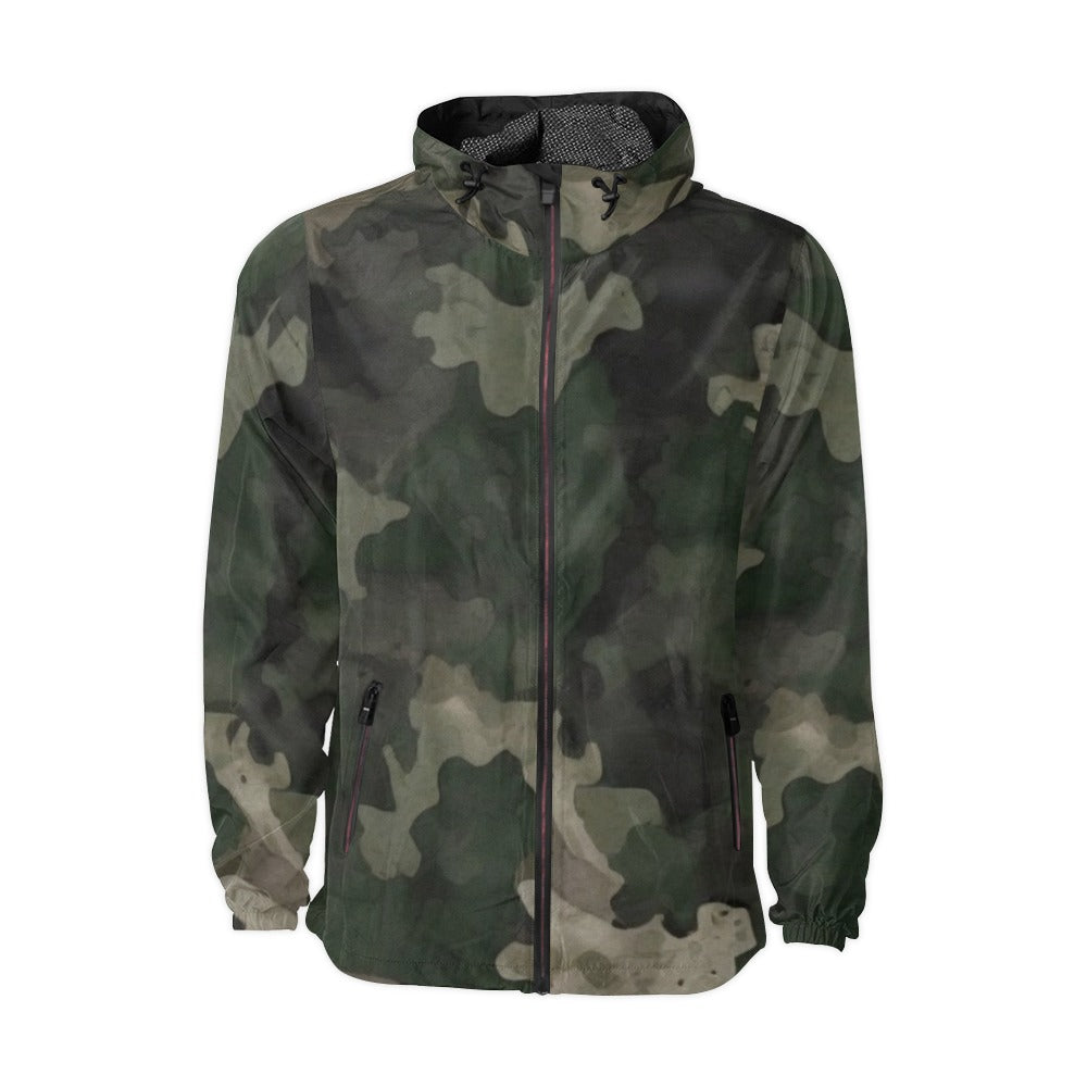 Aloha Dynasty Camouflage Windbreaker Unisex