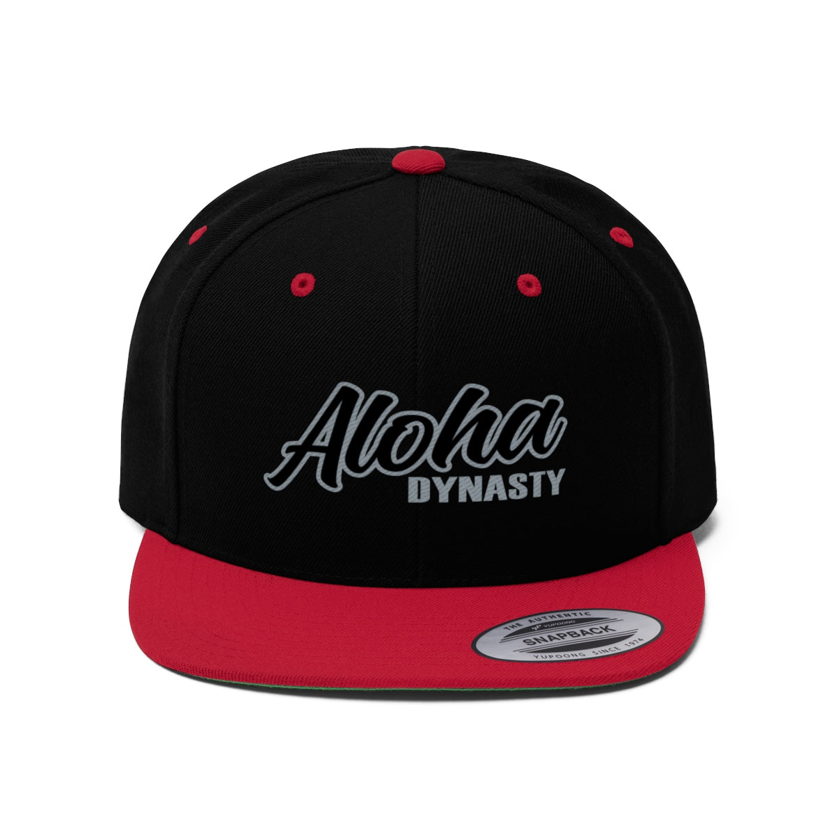 Aloha Dynasty Unisex Flat Bill Hat