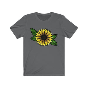 Hand-drawn Sunflower Graphic Tee