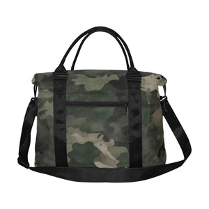Aloha Dynasty Camouflage Large Capacity Duffle Bag with Luggage Sleeve - The New Neutral