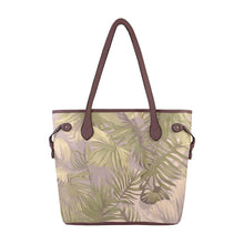 Load image into Gallery viewer, Hawaiian Tropical Print Soft Tones Canvas Tote Bag