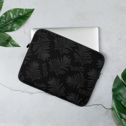 Laua'e Fern Hawaiian Print Laptop Sleeve