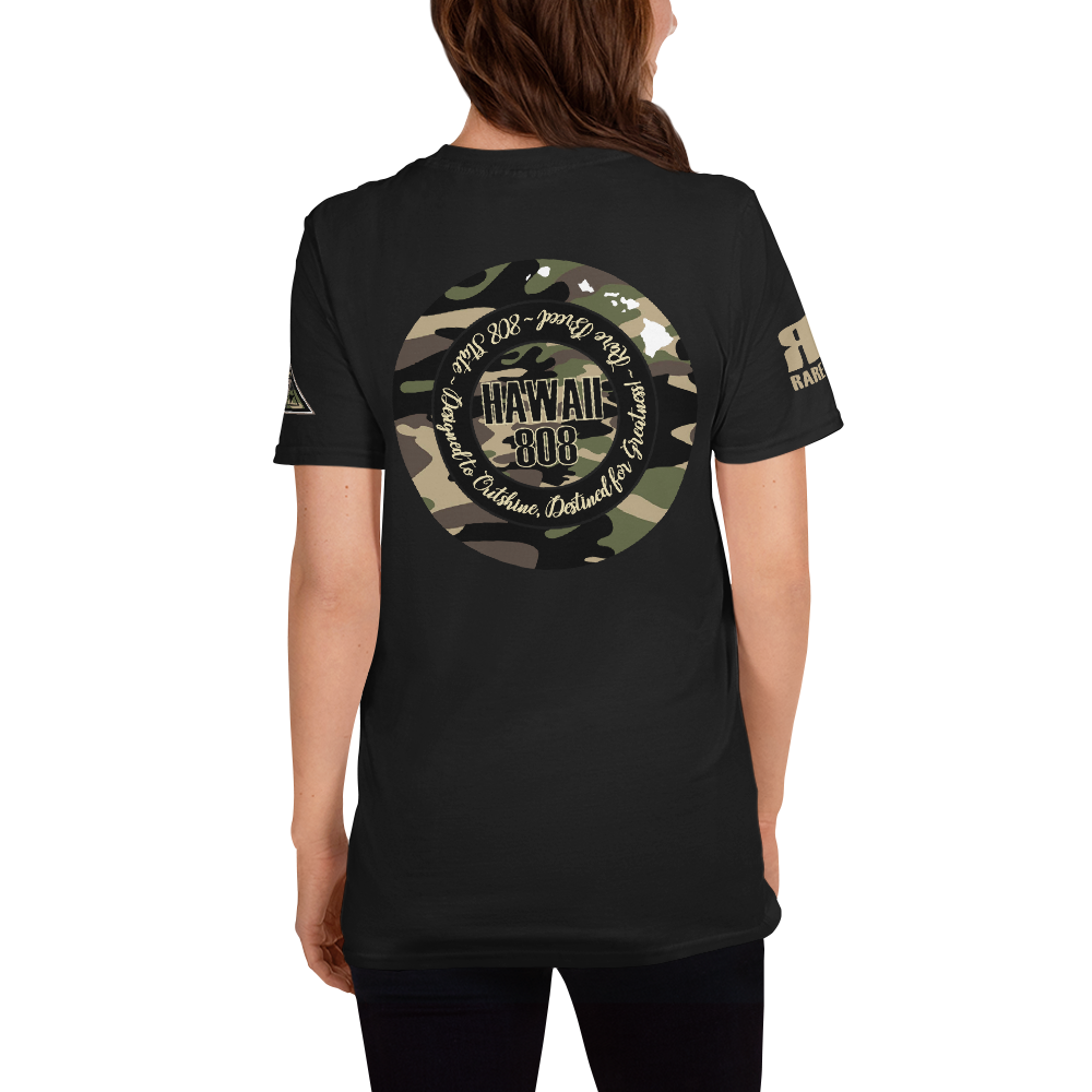 Made in Hawaii Camouflage Short-Sleeve Unisex T-Shirt