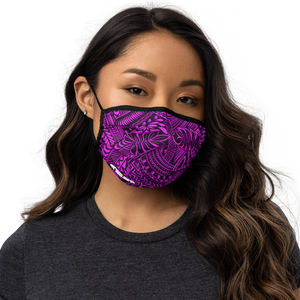 Hot Pink Tribal Design Face mask