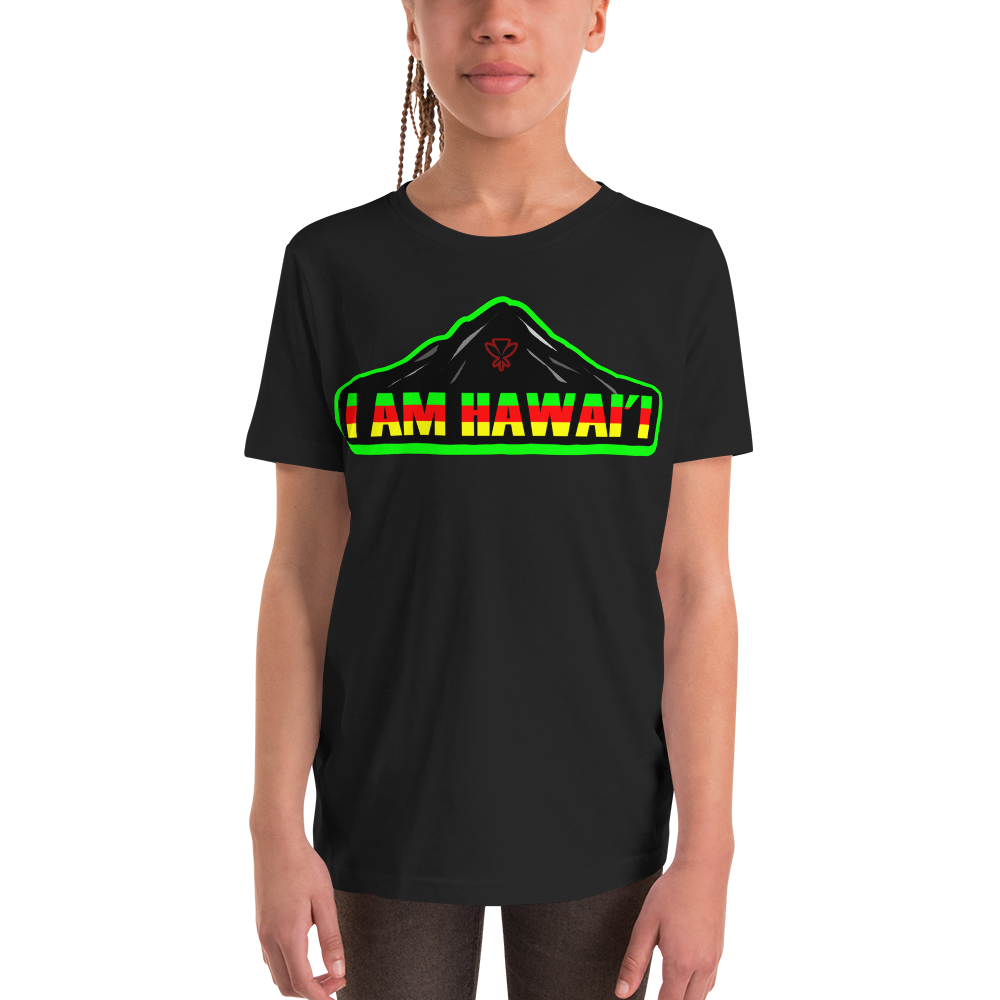 I AM Hawai'i Keiki - Youth Short Sleeve T-Shirt