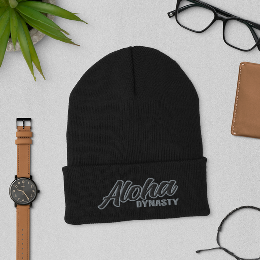 Aloha Dynasty Cuffed Beanie