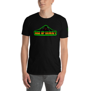 Rise UP Hawaii Short-Sleeve Unisex T-Shirt (Black)