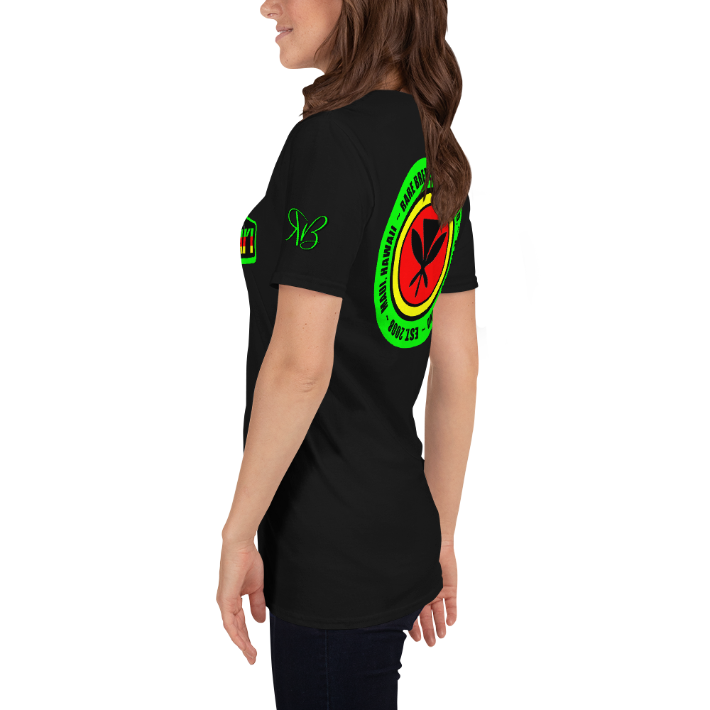 Rise UP Hawaii Short-Sleeve Unisex T-Shirt (Black)