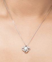 Load image into Gallery viewer, United in Love, Forever! Love Knot Rose Gold Necklace