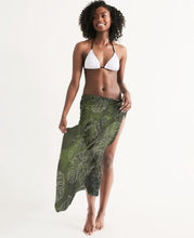 Load image into Gallery viewer, Monstera Pareo Sarong Beach Cover
